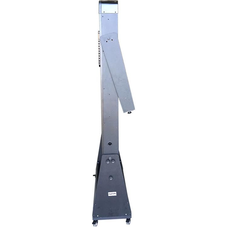 TopTable Twist Max Blau-Weiß, Mobile (klappbar & fahrbar) 6,5ft - Kombi 2 in 1 Airhockey & Billardtisch Pool – Bild 5