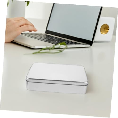 2 cajas organizadoras rectangulares para monedas con tapa protectora miniatura 5