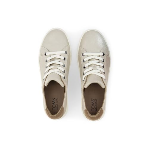 Image of TOMS Women's Kameron Lace Up Fashion Sneaker, Suede Upper, CloudBound Insole