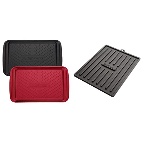 Bandejas de preparación y tapete de silicona para parrilla Cuisinart miniatura 1