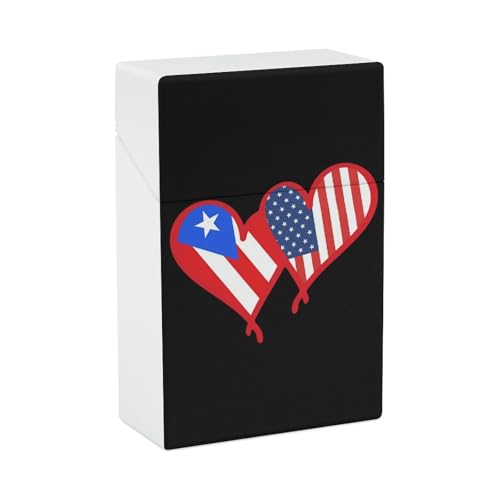 ����American and PR State Flag �|�[�^�u�� �{�b�N�X �z���_�[ �E�H���b�g �|�P�b�g �����Y ���f�B�[�X