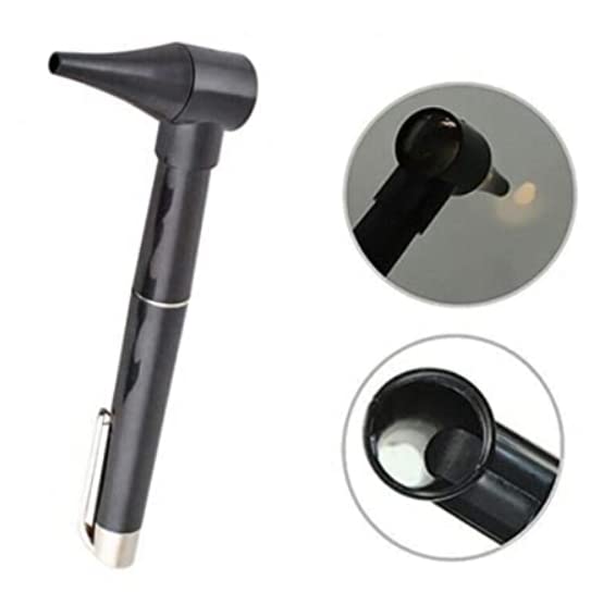 UrbanProducts New Diagnostic Otoscope LED Sets Black Magnification