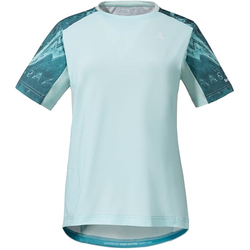 T-Shirt de randonnée Femme Schöffel Valbella L contre la transpiration en rando