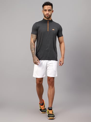 Image of Vector X OMS-158 Mens Solid Pattern Regular Dry Fit Athletic, Running, Gym, Outdoor, Workout Training Light Weight Sports Active Shorts