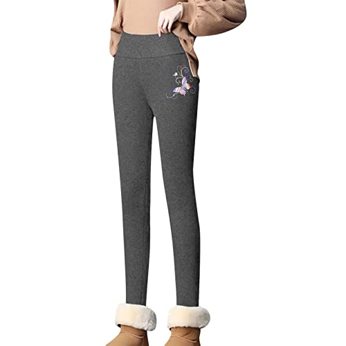 Legging polar para mujer, estampado de mariposa, arcoíris, leggings térmicos para mujer, cálidos, invierno, pantalones elásticos, delgados, forrados, leggings deportivos push up ganador, gran cintura