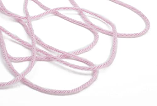 Image of Wool Pastel Color Acrylic Hand Knitting Yarn (Periwinkle Purple) (Hanks-150Gms)