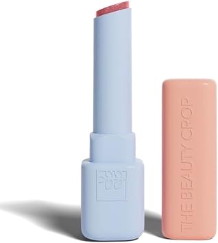 Peptide Melting Lip Balm, Hydrating Tinted Lip Balm with Vitamin E & Shea Butter, Glossy Finish Lip Moisturizer Popping Peony