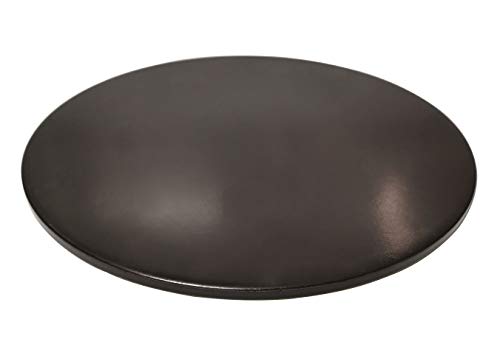 Wondjiont 13" Black Ceramic Pizza Stone, Baking Stones for Oven, Grill & BBQ