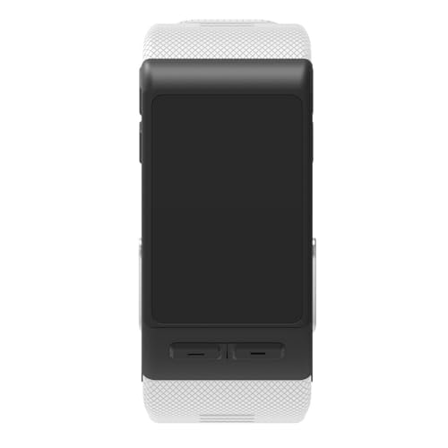 Armband Kompatibel mit Garmin Vivoactive HR Uhrenarmband Ersatz, Sport Silikonarmband Replacement Wechselarmband Ersatzarmband f&uuml;r Garmin Vivoactive HR Fitnessuhr (Wei&szlig;)