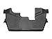 WeatherTech Custom Fit FloorLiners for Honda Pilot - 3rd Row (448393), Black
