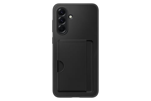 SAMSUNG Card Slot Case Funda con Ranura para Tarjeta para Galaxy A56, Negro