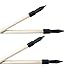 3Z Archery 12 Paquetes Seguridad Infantil Flecha Flecha de Madera Flecha Seguro...