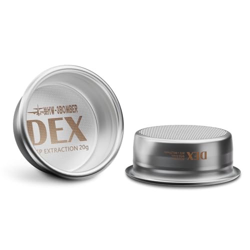 MHW-3BOMBER 58mm Espresso Filter Basket DEX 15g High Precision Basket Espresso Stainless Steel Coffee Filter FB5620-OS