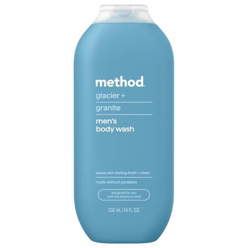Image of method Men's Body Wash, Glacier + Granite, 18 fl oz