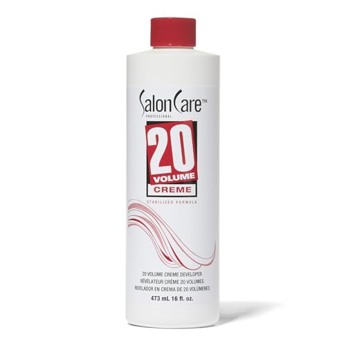 Salon Care 20 Volume Creme Developer, Uniform...