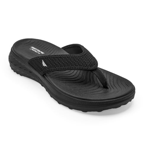 Image of Red Tape Thong Casual Sandals for Men in Dark Grey | Casual Sandals