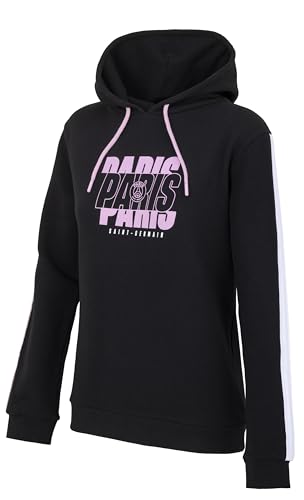PSG Sweat Capuche Femme - Collection Officielle Paris Saint Germain - Taille M