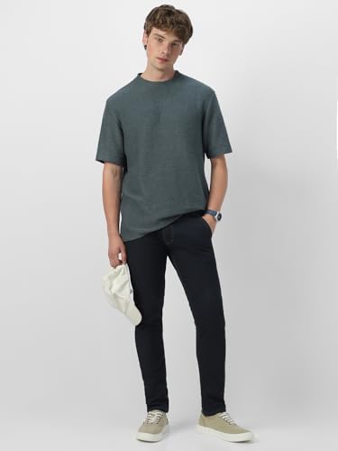 Image of Neostreak Men's Slim Fit Mid Rise Jeans Stretchable