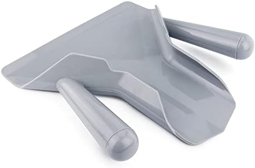 HugeLooy French Fry Bagger Scoop, Commercial Fry Bagger Scooper, Food French Fries Shovel Fry Scoop (Dual Handle)