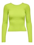  Only ONLEMMY LS Back Detail KNT Strickpullover für Damen, White Grape, Medium