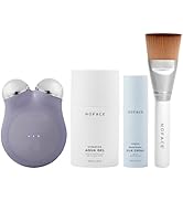 NUFACE | Skincare Kit de Inicio MINI+ | Dispositivo Portátil Microcorriente Facial Violeta + 2 Se...
