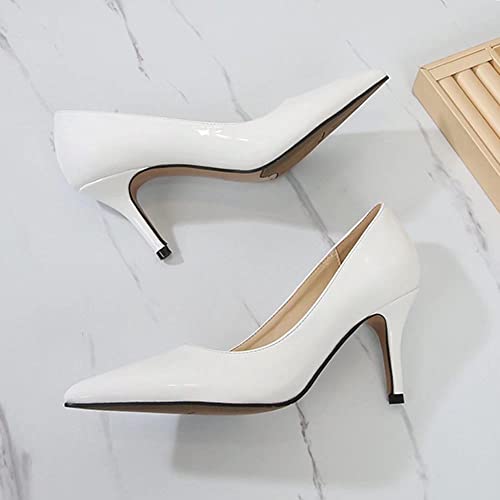 Stunner Women's Heels Pumps Classic Pointed Toe High Heel Dress Pumps Shoes4