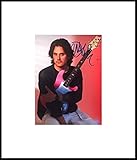 Framed John Mayer Autograph with Certificate of Authenticity