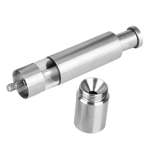 BESTYASH Moulin à Poivre Manuel Sel Moulin Acier Inoxydable Rechargeable Pour Cuisine Et Maison