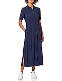 Fit und Flare ESPRIT Damen 041EE1E343 Kleid, 400/NAVY, 38