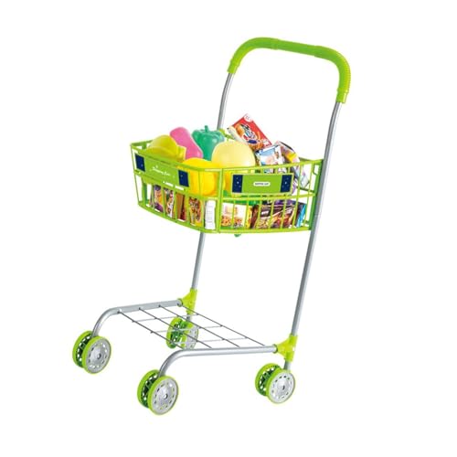 harayaa Carrito de Compras para Niños Interactivo Carro de Supermercado para Bebés Niñas Niñas