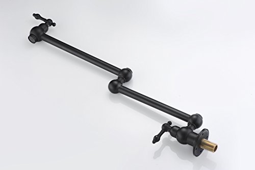 Sumerain Bronze Pot Filler Faucet Wall Mount Oil Rubbed Bronze,Dual Swing Joints And 24" Extension #TOP4