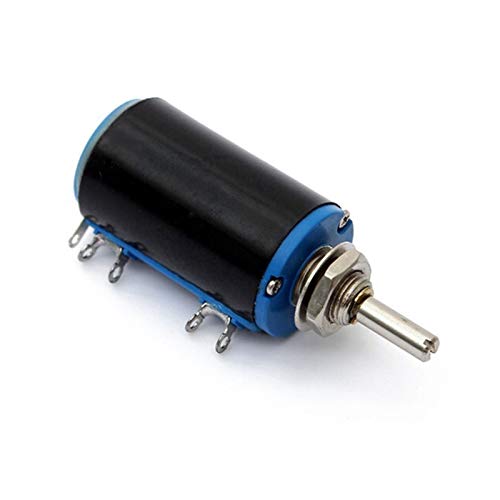 Potentiomètre WXD3-13 bobiné 100 Ohm avec axe haute durabilité - 3
