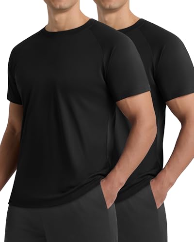 Save 50% on 2-Pack Men's Quick-Dry Workout Shirts - Code 2WXVM3O4