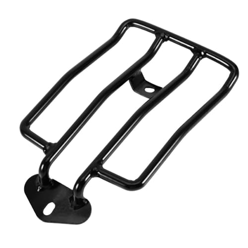 Porte-bagages de selle solo haut de gamme pour Sportster XL 2004-2016 noir