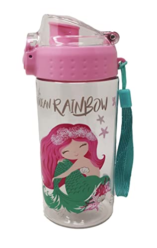 Theonoi Botella de agua a prueba de fugas para niños, irrompible, ligera, de Tritan sin BPA,...