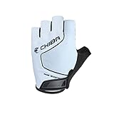  Chiba Cool Air Evolution Fahrrad Handschuhe kurz weiß 2019: Größe: M (8)