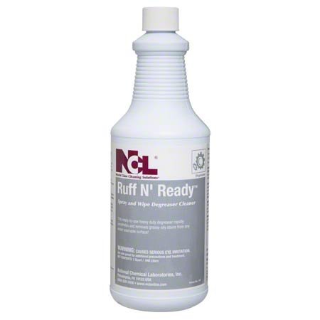Click to Enlarge NCL Ruff N' Ready RTU Spray & Wipe Degreaser - Quart - 12/case