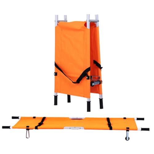 Civière pliable multifonctionnelle pour éviter les chutes lors du transport de blessés avec roues