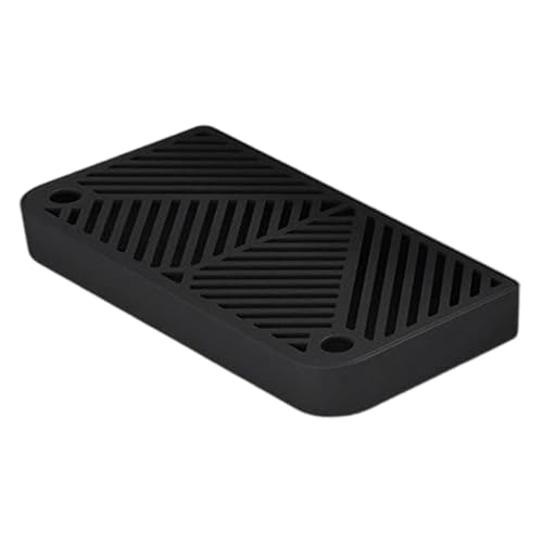 Jiswhisker 猫のリッターマット猫のトイレ猫LEDトイレットコイラーマット猫の親族は小さな猫のために少ない, 黒