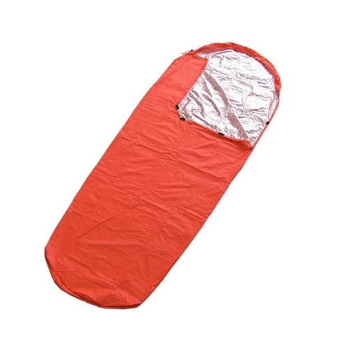 WEISUYUUS Thermal Survival Bivvy Sacks for Camping Outdoor Emergencies Thermal Blanket Survival Sleeping Bag Emergencies Bivvy Bag