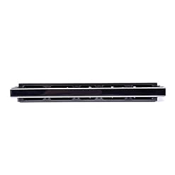 KIRANDIE 24 Trous Harmonica Professional Performance Organe Bouche à Bois Touche Musicale de C/D/E/F/G/A/B (Color : Deep… - Les Beatles, Paul McCartney, John Lennon, RIngo Starr, George Harrison KIRANDIE 24 Trous Harmonica Professional Performance Organe Bouche à Bois Touche Musicale de C/D/E/F/G/A/B (Color : Deep… – Image 2
