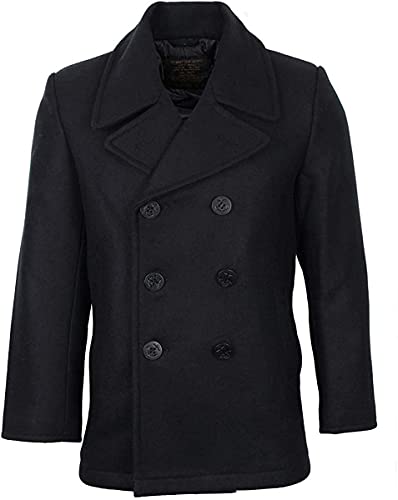 Mil-Tec Us Navy Pea Coat Tuch Men's Jacket