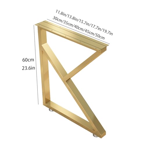 Base de mesa de metal resistente y patas ajustables para escritorios de casa 7