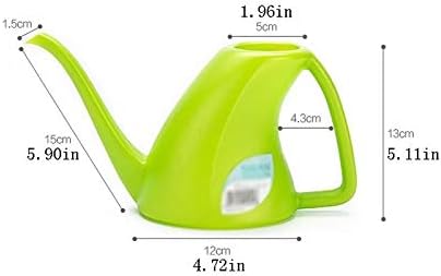 Watering Can Watering Can, Pp Plastic Watering Can, Plant Watering Can with Long Spout, European Style Watering Pot,Gardening Tools （Green） Decorative Watering Can