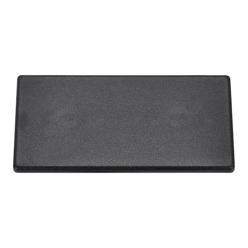 Embouts d'extrusion rectangulaires en aluminium 50x100mm uxcell noir pour pieds de table et cadres