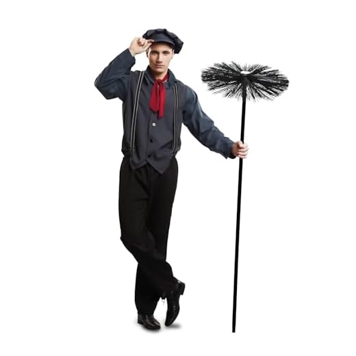 My Other Me Disfraz de deshollinador adulto talla M-L