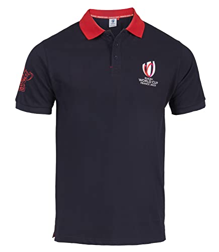 Rugby World Cup Polo RWC - Collection Officielle Coupe du Monde de Rugby 2023 - Taille XXXL