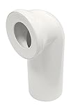 Sanitop-Wingenroth 21642 5 Anschlussbogen für Stand WC | Pergamon | 90 Grad | WC, Toilette