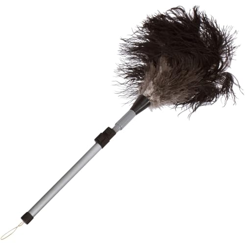 Image of Ostrich Feather Duster with Extension Pole Up to 42 inch