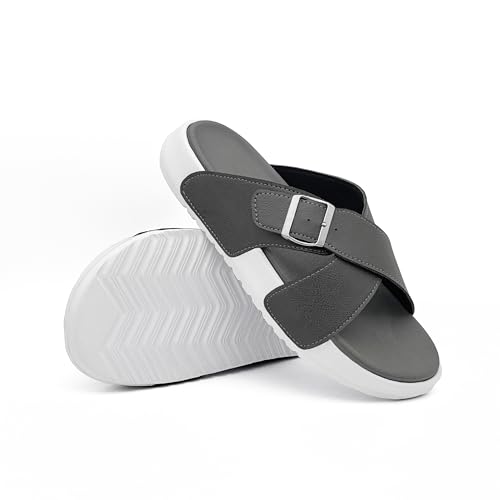 Men's Sandal Casual Slide Buckle Adjustable Slides Thick Sole Open Toe Slides EVA Flat Sandals2